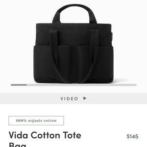 Dagne Dover Vida Cotton Tote Bag